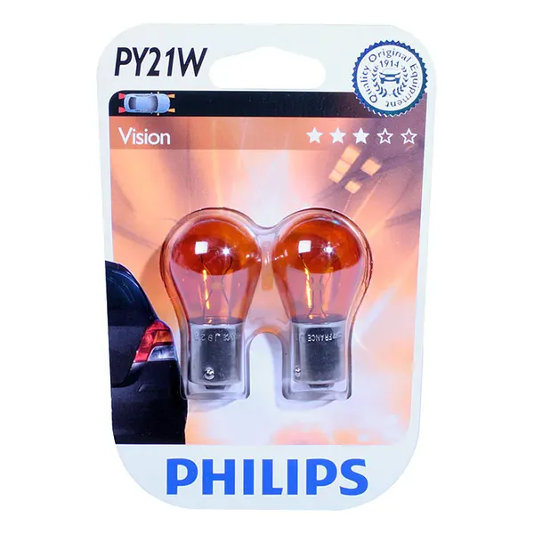 Лампочки поворотников купить. Py21w лампа поворотника Филипс. Лампа p21w Philips оранжевая. Лампа py21w желтая Philips. Лампа py21w 12v-21w (bau15s) (блистер 2шт.) Philips.
